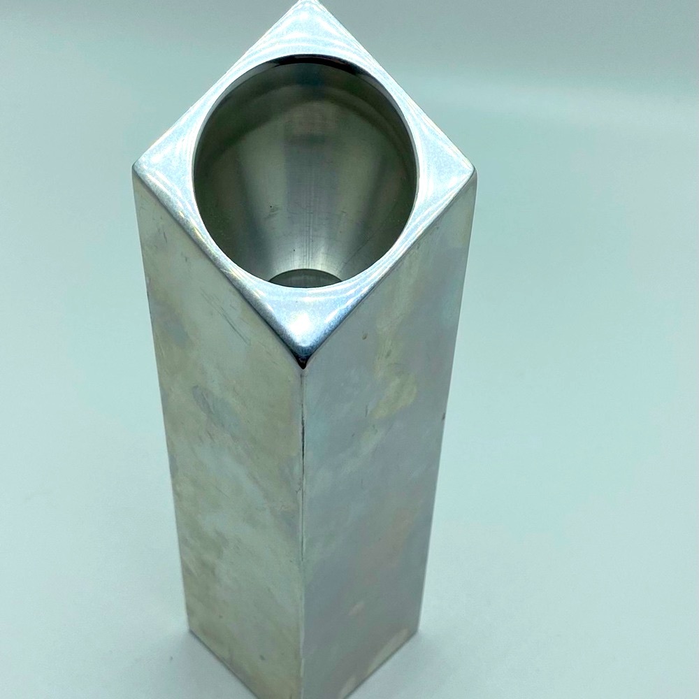 Vntg nambé studio Silver Candlestick 1996 - Picture 2 of 5